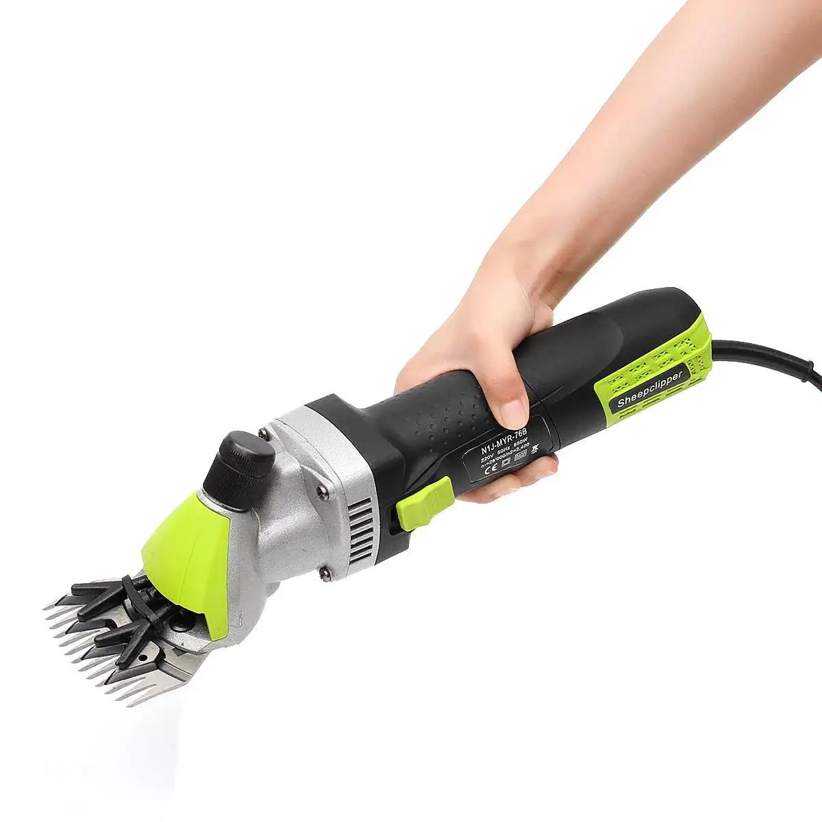 

220V 850W Electric Wool Shear Shearing Sheep Goats Clipper Adjust Pet Animal Hair Shearing Machine Cutter Scissor Trimmer Tool