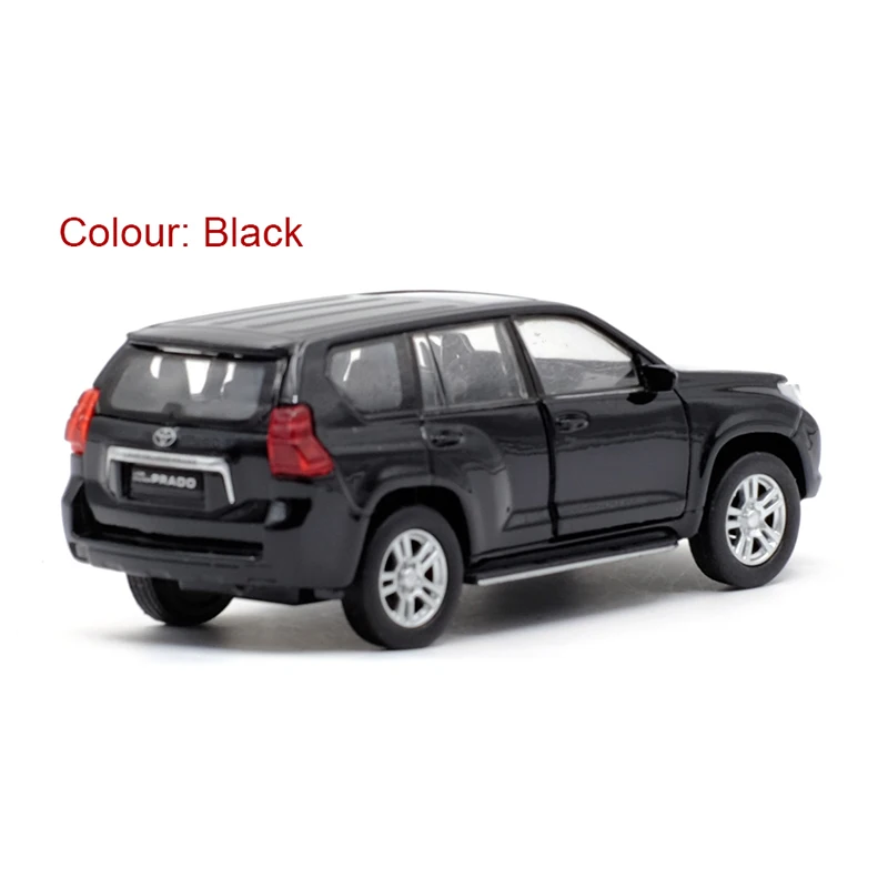 WELLY 1:36 Toyota Land Cruiser Prado SUV сплав литье под давлением модель автомобиля игрушка с
