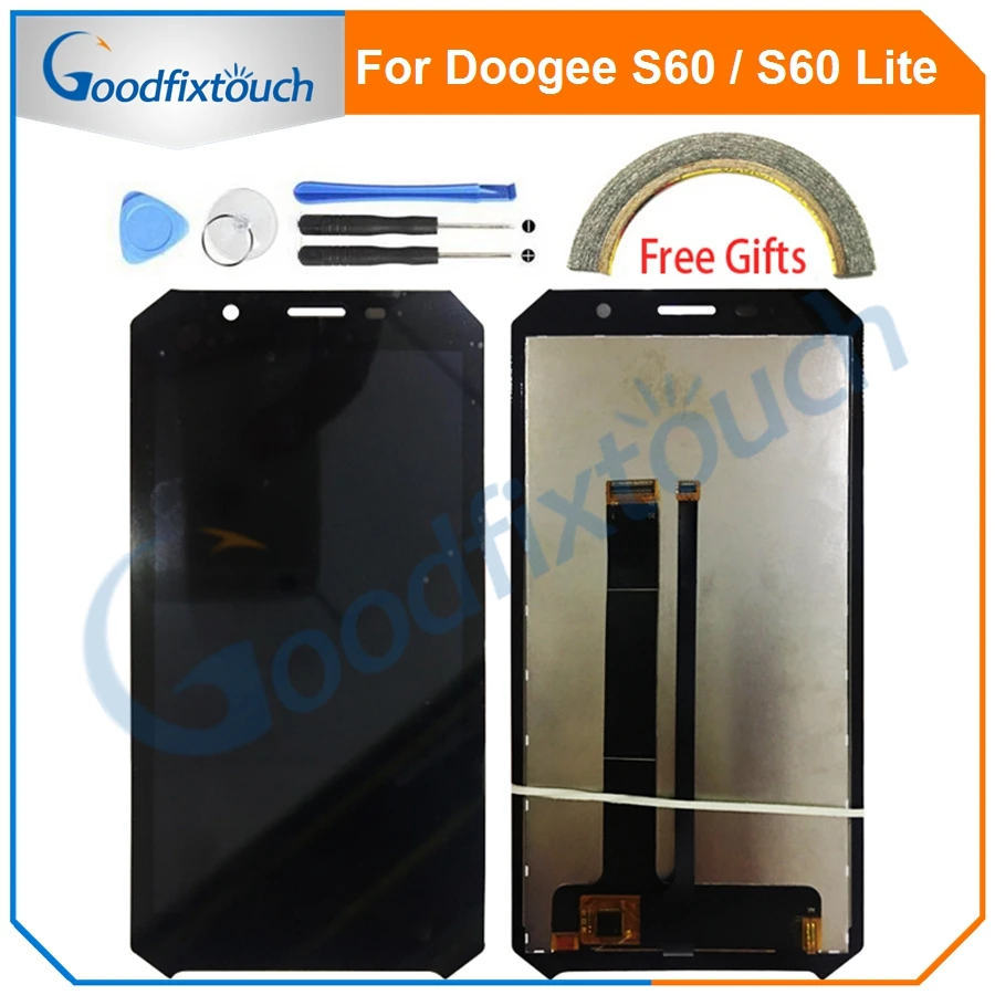 ЖК экран для Doogee S60 Lite дисплей + цифровой преобразователь экрана в сборе Mini