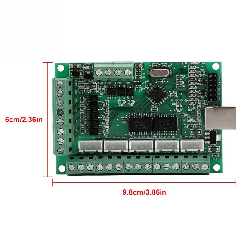 USB интерфейсная плата CNC MACH3 интерфейсная плата управления движением для гравировальной машины USB интерфейсная плата