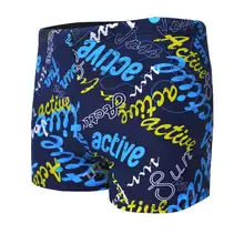 Мужская одежда для плавания Большие размеры плавки, боксёры для плавания купальный костюм пляжные серфинговые шорты Быстросохнущий купальный костюм