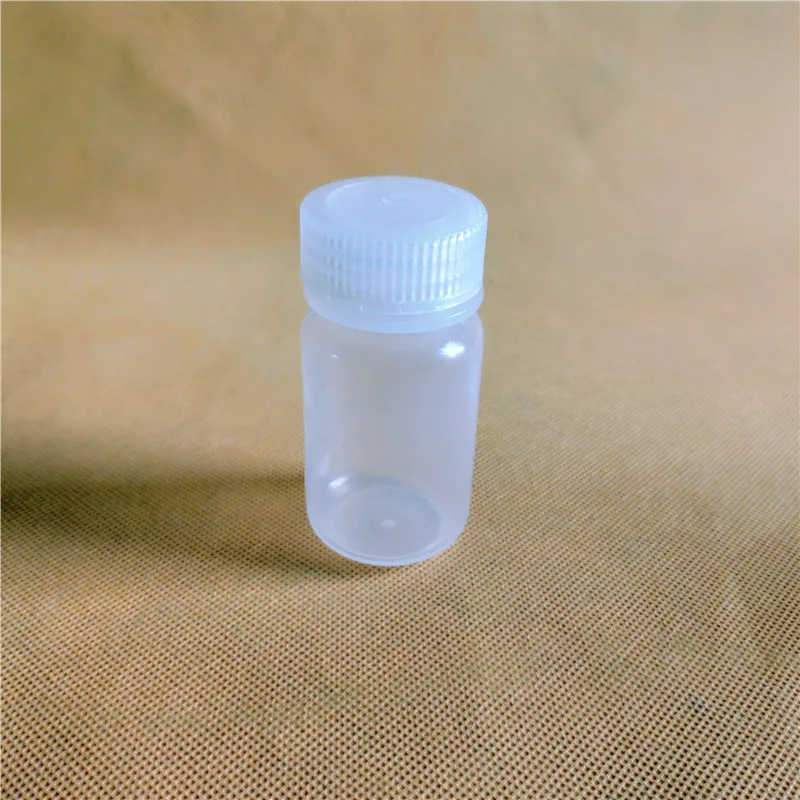 

10Pcs 60ml Transparent PP Plastic Chemical Reagent Bottle 60ml Chemistry Polypropylene Sample Bottle