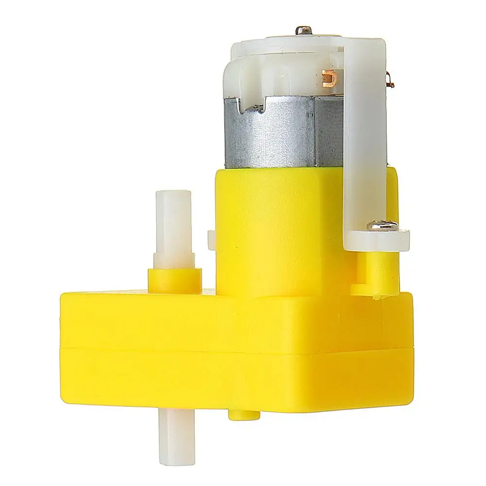 Goedkoop DC3 6V Dual Axis L Type TT Motor DC Motorreductor voor Arduino Auto Elektrisch Gereedschap Accessoires 3 v ~ 6 v Elektrische Apparatuur