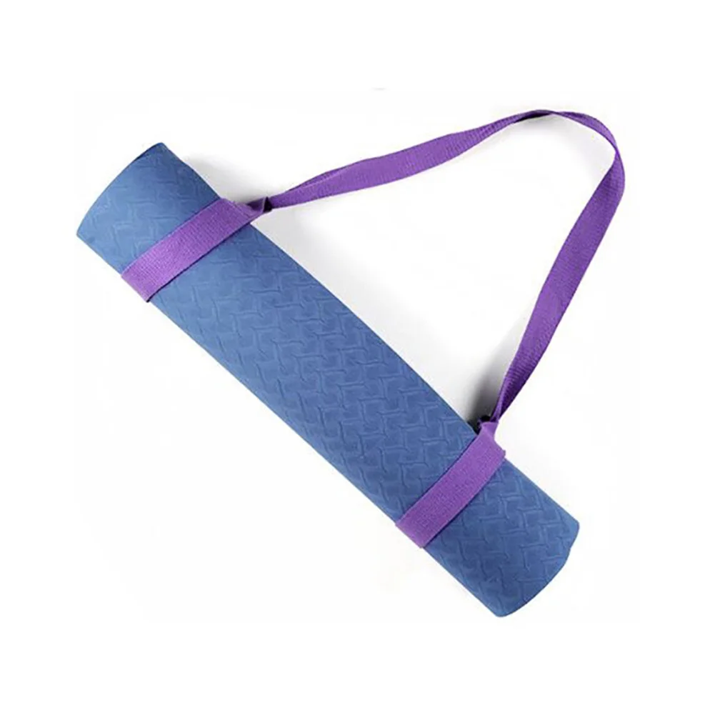 

183x61x0.6cm Yoga Mat Rope Gymnastics Non-Slip Adjustable Stretch Exercise Straps RFID Blocking Durable Belts