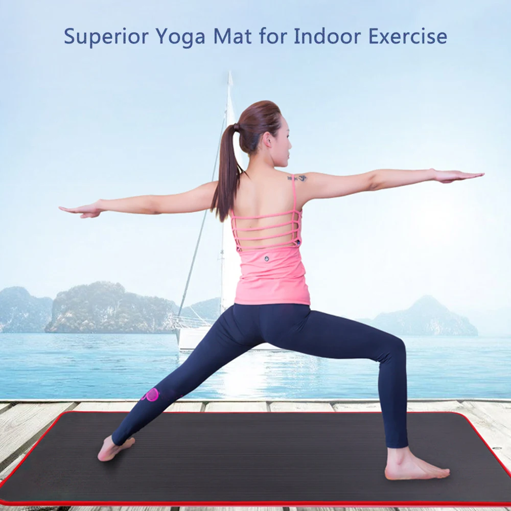Thickess Non Slip Yoga Mat Sport Gym Soft Pad Foldable Pilates
