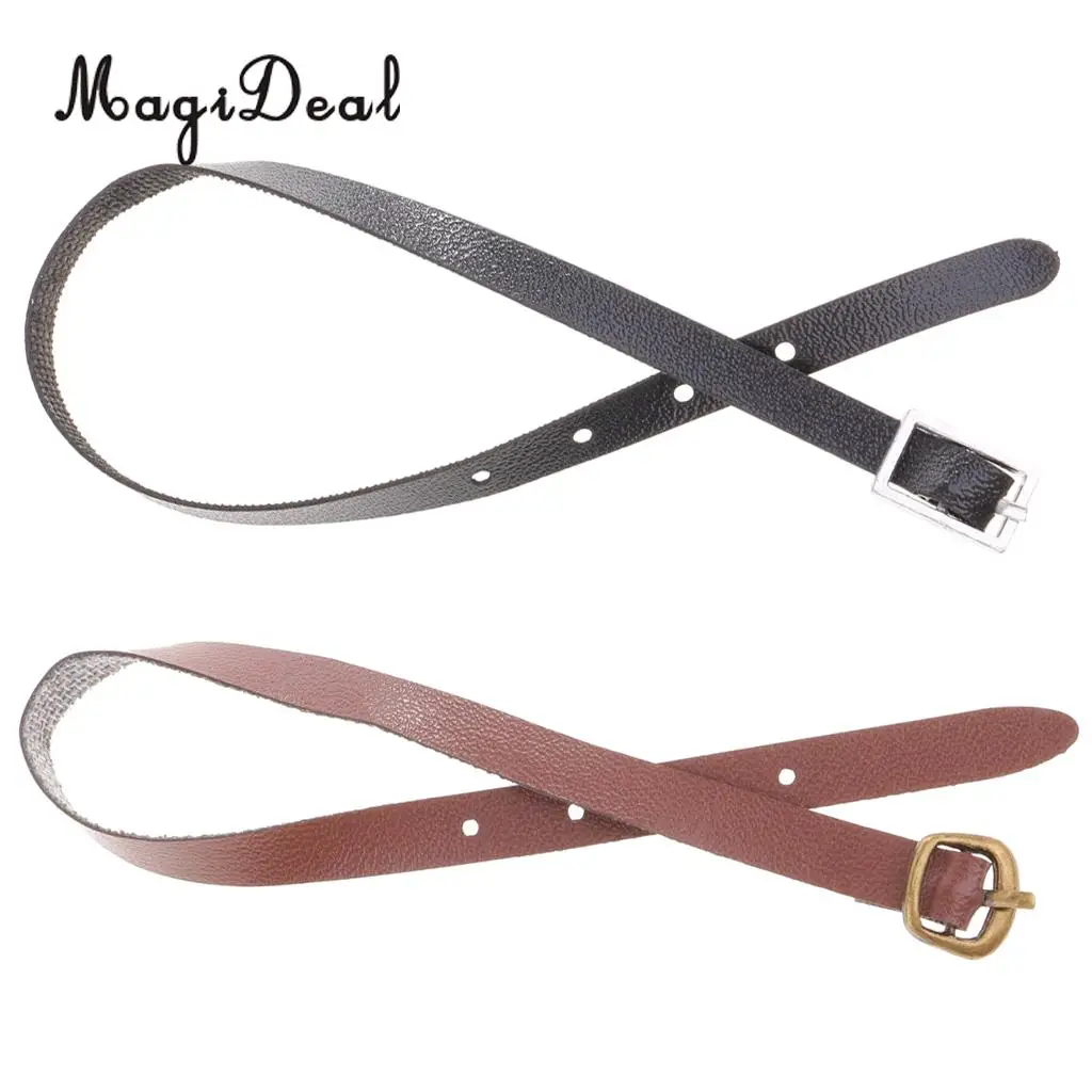 1:6 White PU Leather Waist belt F 12/" Female Male Action Figure Accessories