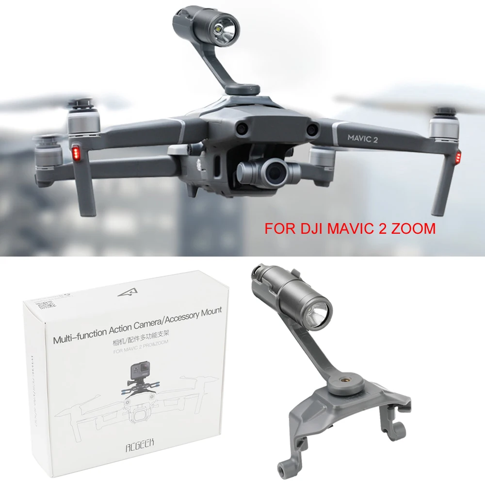 1 компл. DJI Flash стробоскопический светодиодный светильник Ночной свет кронштейн крепление фары для DJI MAVIC 2 PRO/ZOOM Drone