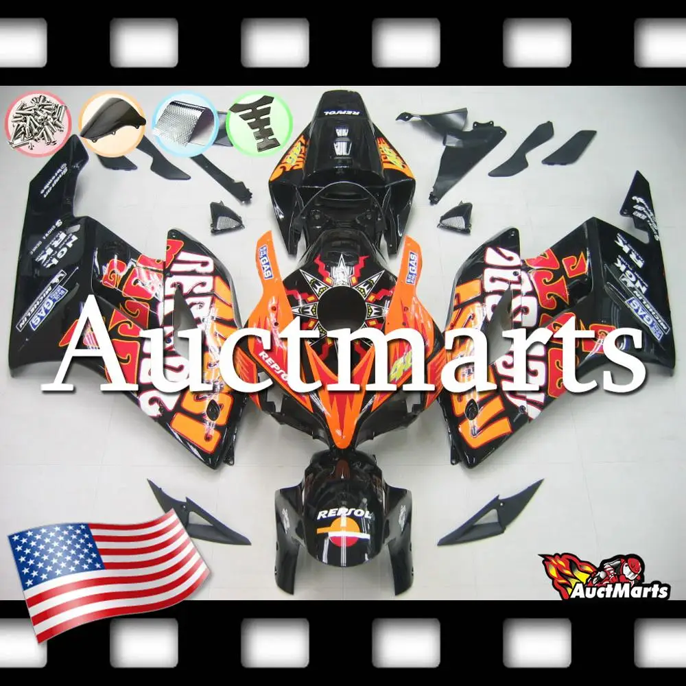 Для Honda CBR1000RR CBR 1000 RR 2004 2005 04 05 комплект обтекателей из АБС-пластика (P/N:1d53) |