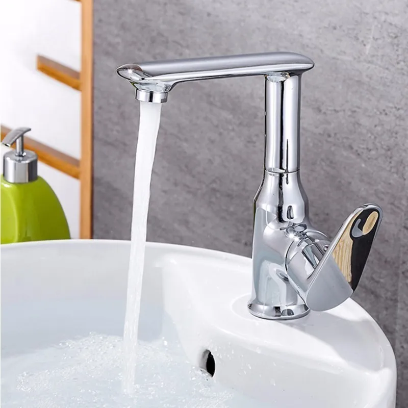 

Double-use multi-function basin hot and cold water faucet Mixing water mixer 360-degree rotating wash basin faucet