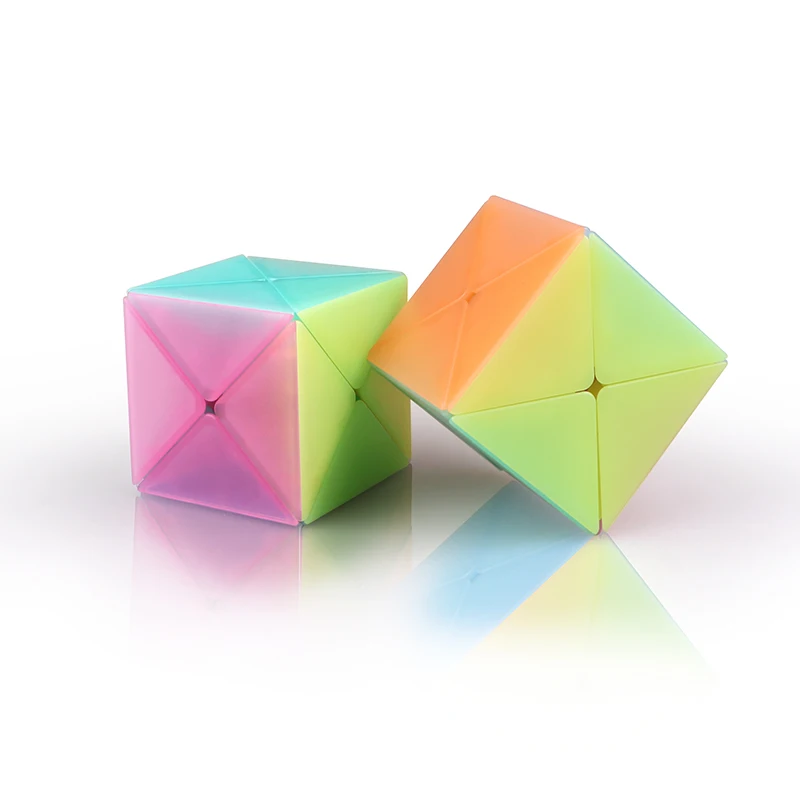 Qiyi X магический куб желе 3x3x3 X форма кубик mofangge наклейка-пазл обучения образования Cubo Magico игрушки для детей