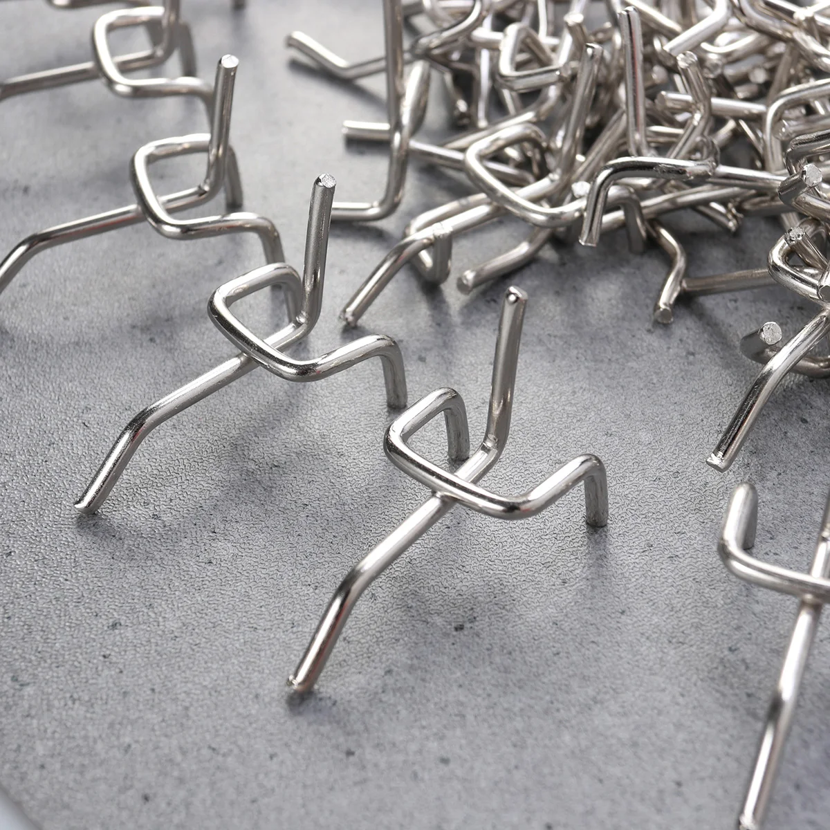 50 шт. из углеродистой стали Практичный Прочный Peg доска Pegboard Крючки для хранения