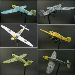 Второй мировой войны Германия BF109 истребитель собранные Самолеты Модель игрушки Моделирование пазл Набор для творчества игрушка