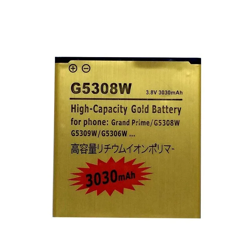 

10pcs EB-BG530BBC Battery for Samsung Galaxy Grand Prime EB-BG530CBE EB-BG530BBE Mobile Phone batteries Bateria Accumulator