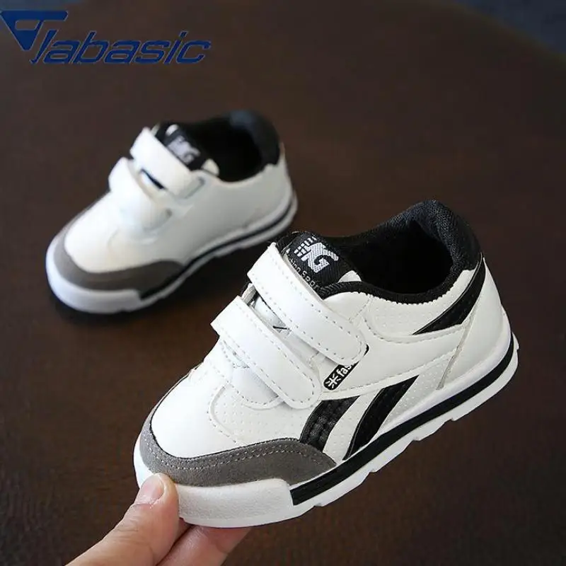 

JABASIC Autumn Kids Shoes Baby Toddler Sneakers Breathable Hook & Loop Boys Shoes Baby Non-slip Sport shoe Flat Casual Shoes