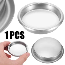 1pcs 58mm Diameter Stainless Steel Blind Filter Coffee Machine Maker Backflush Flush Basket