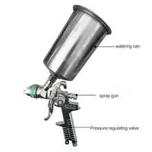 2,5 мм распылитель форсунка мини воздушная краска экологически чистый HVLP распылитель для краски Автомобильная мебель распылитель для краски автомобиля