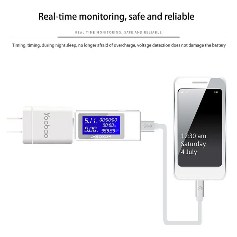 1pc USB Socket Voltmeter Ammeter Charging Tester DC 4-30V 0-150W For Testing Tools