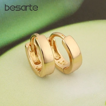 

Cute Mini Gold Earring Small Huggies Hoop Earrings for Women Kids Baby Girls Children Ear Bone Jewelry Aretes Bebe Oorbel E1582