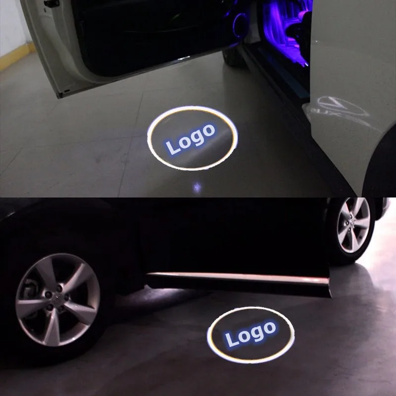 Buy 2pcs LED Car Light Door Step Courtesy
