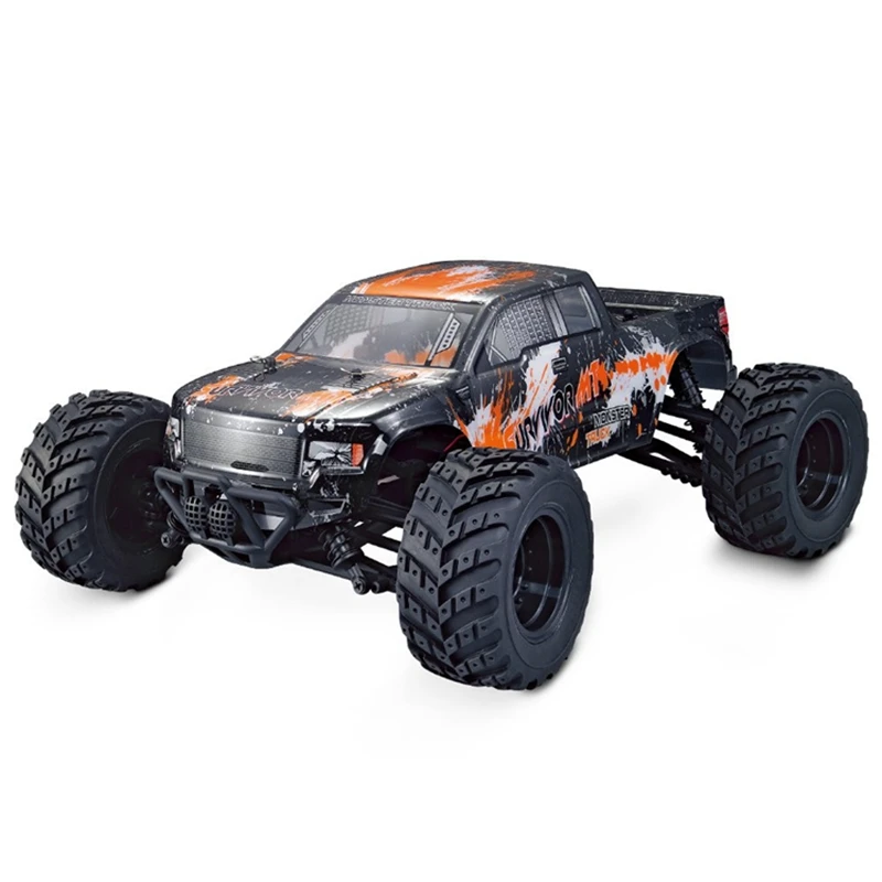 

HBX 12813 1/12 2.4G Four-wheel Drive Electric 33km/h Brushed Rc Car Big Foot Off-road Vehicle Model RTR Toy