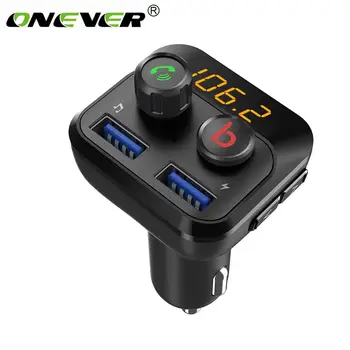 4 USB ポート 3 ウェイ車のシガーライターソケットスプリッタ 120 ワット出力電源アダプタ 12 〜 24V 充電器高速充電電圧計ディスプレイ