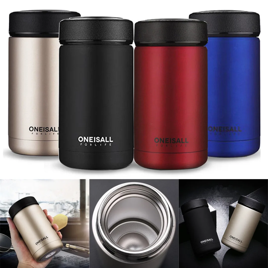 

Newest 400ml Stainless Steel Vacuum Flask Water Bottle Thermos Coffee Cup Travel Mug Newest