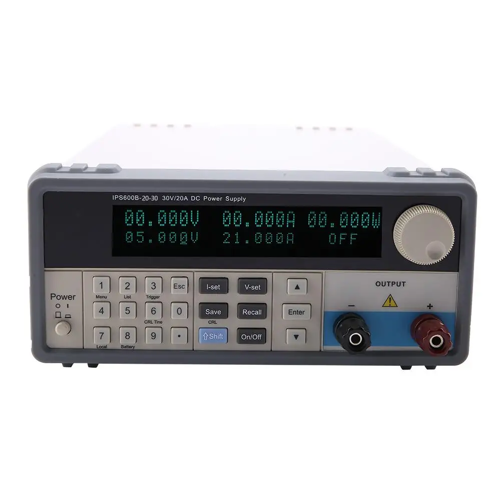 IPS 600B 20 30 20В 30А программируемый источник питания штепсельная вилка европейского