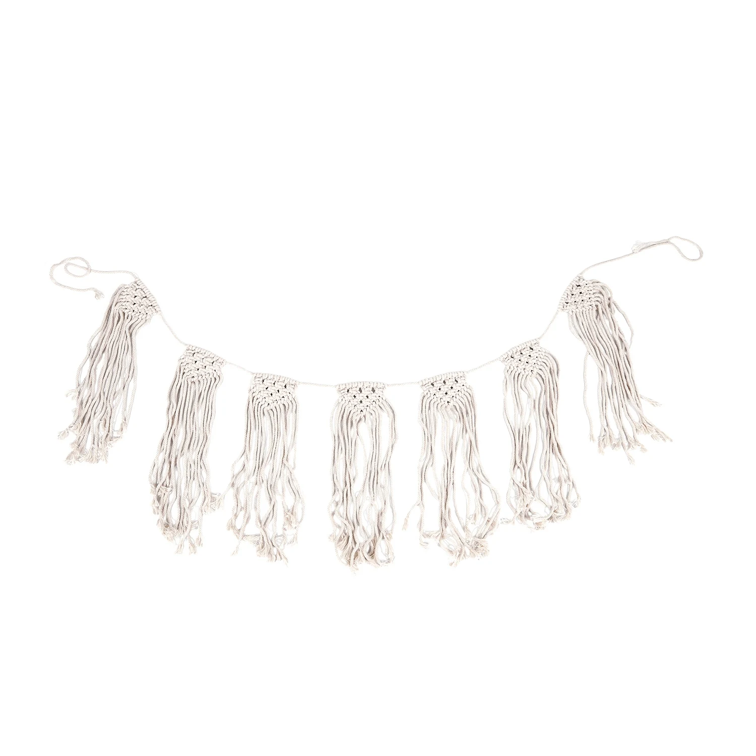

Bohemian Cotton Tassel Hand-Woven Tapestry Dress Up Bedroom Home Tapestry