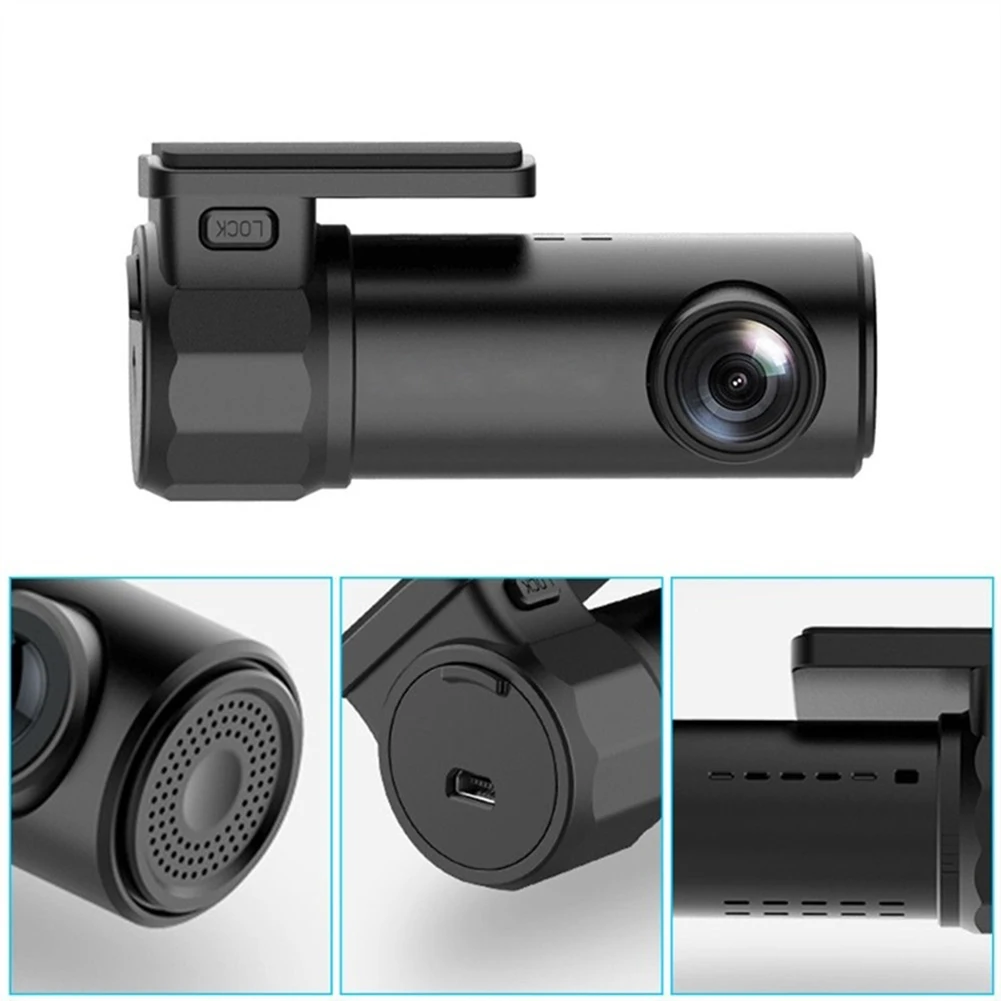 Автомобильный тахограф Full HD 1080P со скрытым USB портом и Wi Fi широкий угол обзора 170