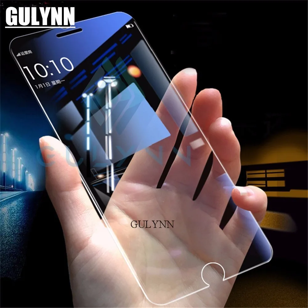 2.5D New Tempered Glass For iPhone X XR XS Max 5S SE 6 6s 7 8 4S Plus Screen Protector On The Apple S Film | Мобильные телефоны и