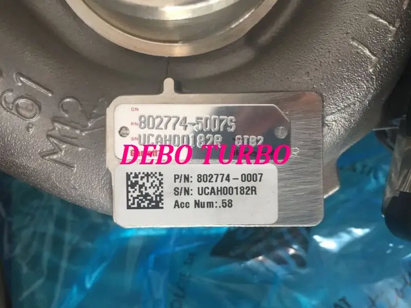 Новый оригинальный турбокомпрессор GARRETT GT20 802774 4 6420901686 для Mercedes Benz ML MK 350 GLK OM642LS 3 0 T