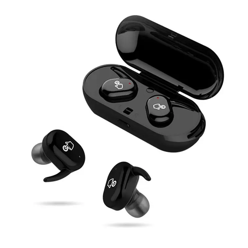 

Wireless Bluetooth Earphone Touch Control Mini Wireless Handsfree calls Style Earbuds Waterproof Earphone With Charging Box