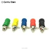 10PCS Terminal Blocks JS-910B JS-919 4mm Amplifier Terminal Connector Binding Post Banana Plug Jack Mount 5 Color Each 2Pcs Hot ► Photo 3/6