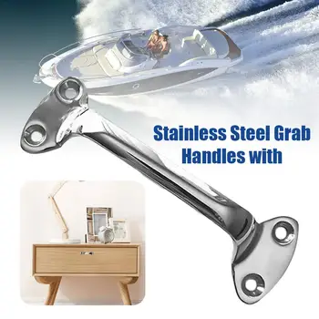 

Boat Handle Heavy Duty 304 Stainless Steel Grab Hardware Accessories For RV Yacht Boat Home Bedroom Bathroom