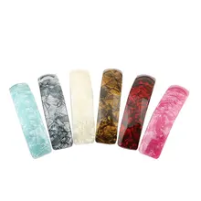 6 шт. шпильки для волос элегантные акриловые мраморные простые декоративные шпильки для волос заколка для волос для женщин и девушек