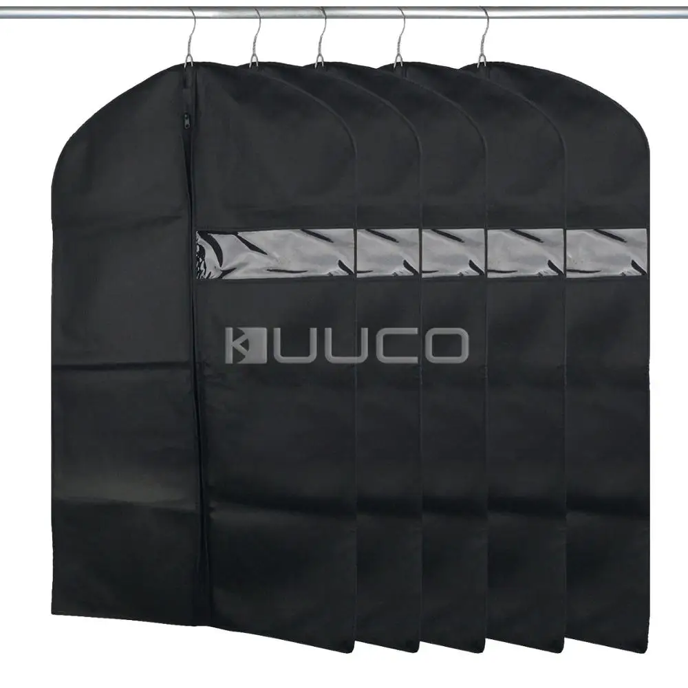 

5 PCS/LTO Clothing Storage Bag/Garment Bag/Dust Cover for Suits/Luggage/Dresses/Coats/pants/Dance Costumes/furs etc