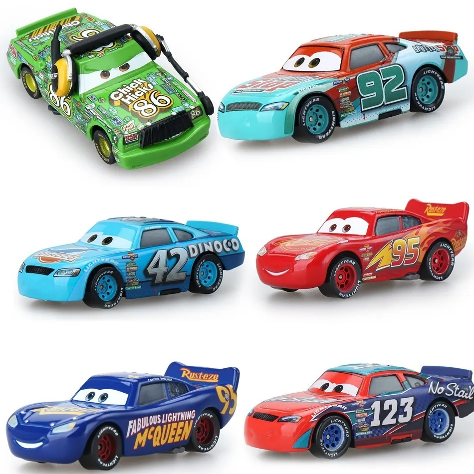 

Disney Pixar Cars 3 Lightning McQueen Mater Jackson Storm Ramirez 1:55 Diecast Vehicle Metal Alloy Boy Kid Toys gifts for kids