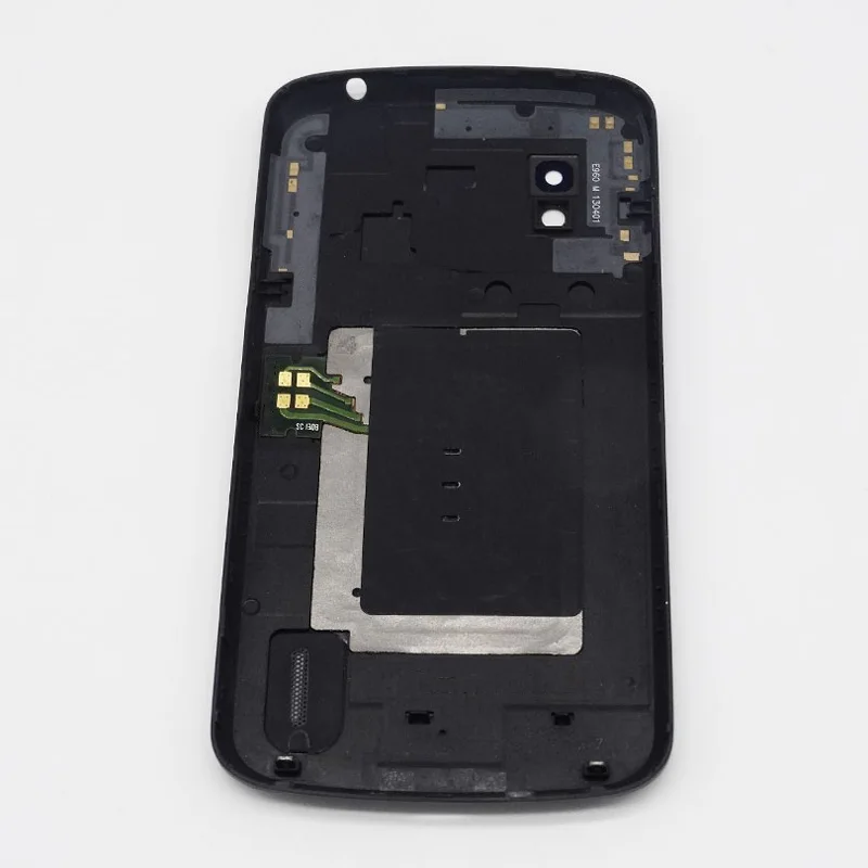 Крышка батарейного отсека для LG Google Nexus 4 E960 Задняя стеклянная крышка + запасные
