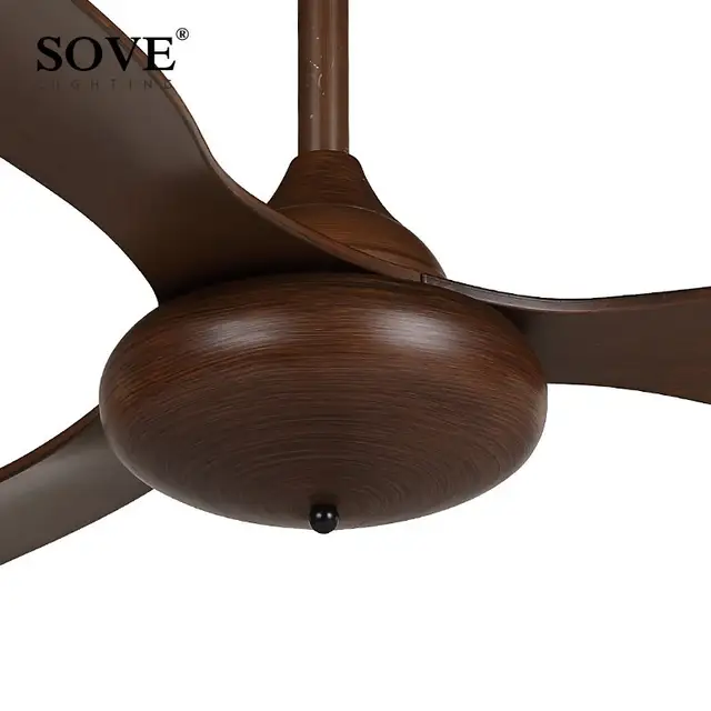 Sove Modern White Ceiling Fans Without Light 220v Restaurant