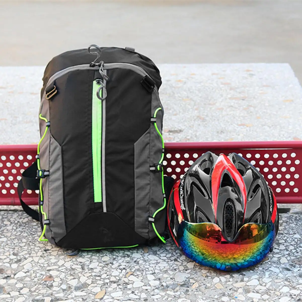 folding bicycle backpack