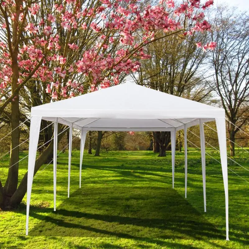 

3x9m Waterproof Garden Outdoor Sun Shelter Beach Tent Parking Shed Wedding Party Large Pavilion Canopy Outdoor Camping Tend