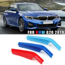 8Bar 3D Sticker Front Kidney Grill Grille Cover Clip Trim M Color 3 Colors font b