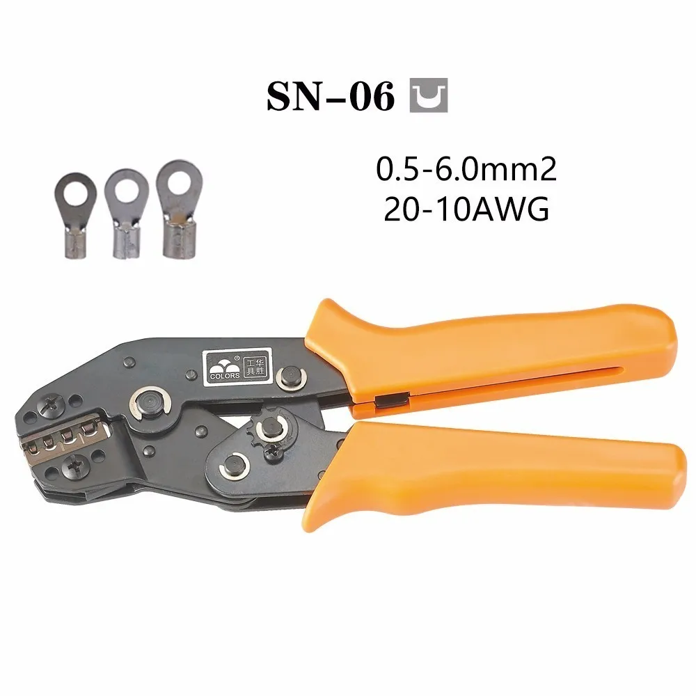 Free Shipping Crimp Pliers Crimping Tool Wiring Bare Insulation Ratchet Terminals Sn 01c 0725 02b 11011 02 06|Точильные камни| |