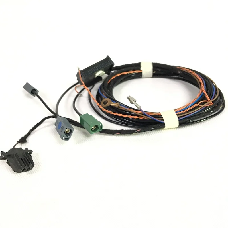 

BODENLA Upgrade Rear View Reversing Camera Cable Harness Parking Line For Audi A4 A6 Q5
