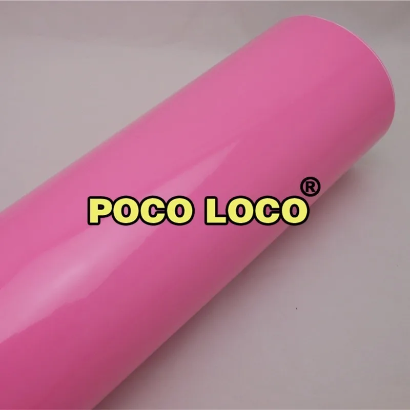GLOSS HOT PINK Self Adhesive Vinyl Roll High Quality Rated 3-5 year life 