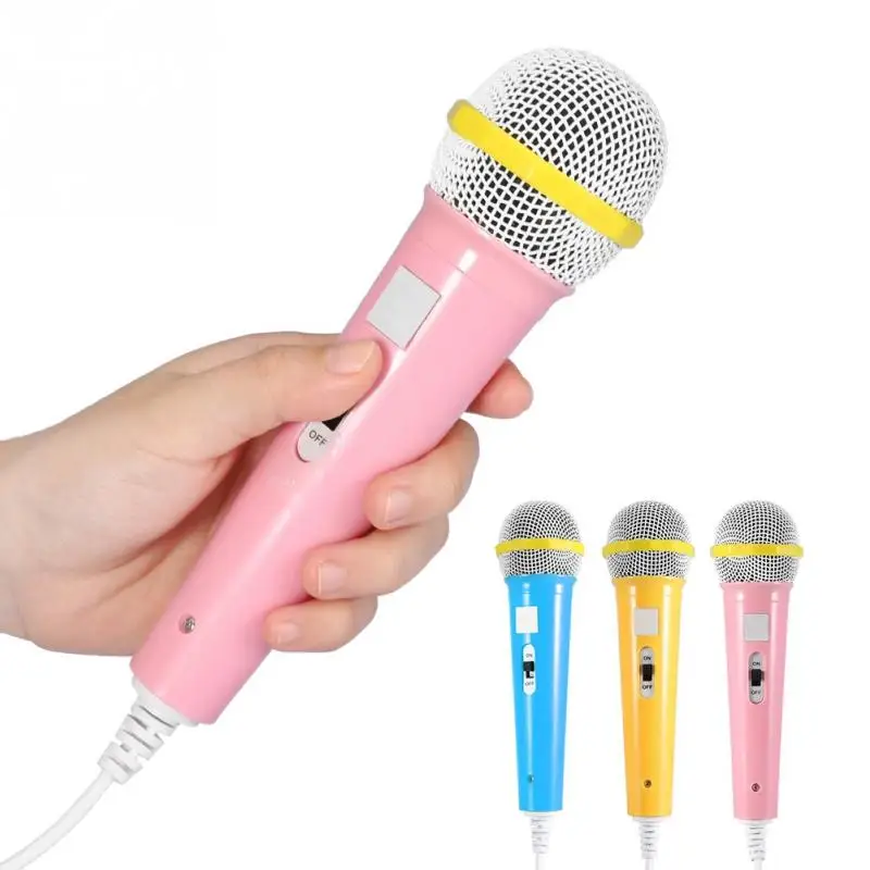 

Kids Children Microphone Music Video Storytelling Party Microphone for Children music toy gifts drop ship 2019 Hot
