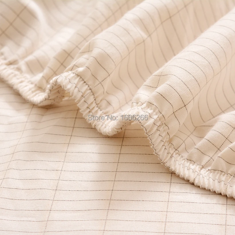 Conductive Anti-static fabric for bed sheet fitted have cable
