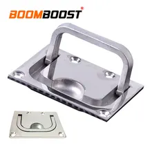 1 шт. серебристого цвета с квадратной пряжкой; подъемник шкафа тянуть ручная, для промывания люк шкафчик морской катер для морской оборудования конструкции 316 Нержавеющая сталь