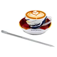 Бариста капучино эспрессо кофе украшения Latte Art Pen вскрытия иглы Творческая Высокое качество фантазии Кофе палочка приспособления 1 шт