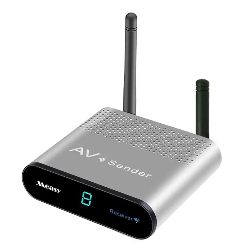 

EU/US Plug AV230 2.4GHz Wireless AV Sender 300m/984ft Audio Video Transmitter Receiver with IR Remote Control TV box Project